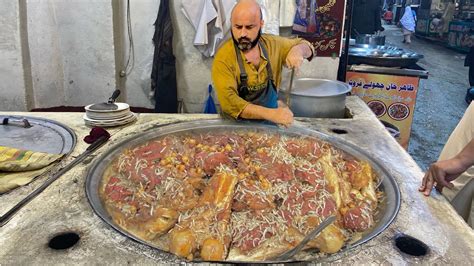 KABULI PULAO RECIPE 70 KG Giant Meat Rice Prepared Afghani Beef