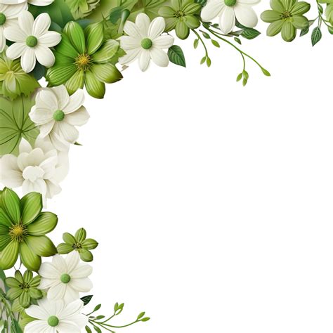 Flowers Border Png Transparent Images