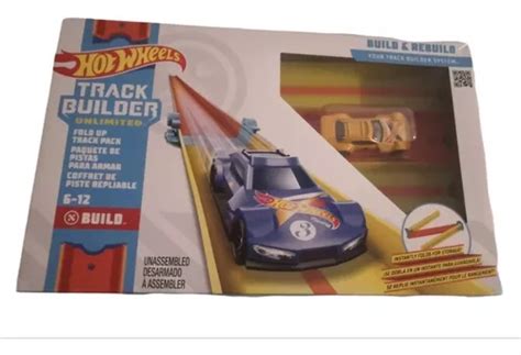 Hot Wheels Track Builder Unlimited Build Pista Armable Envío gratis