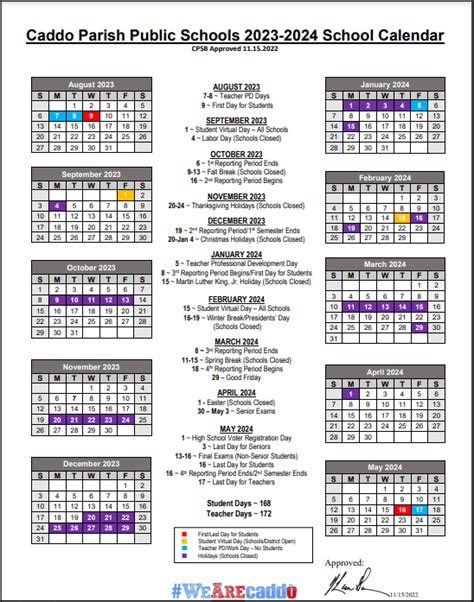 Caddo Schools Calendar 24 25 Annice Rozanne