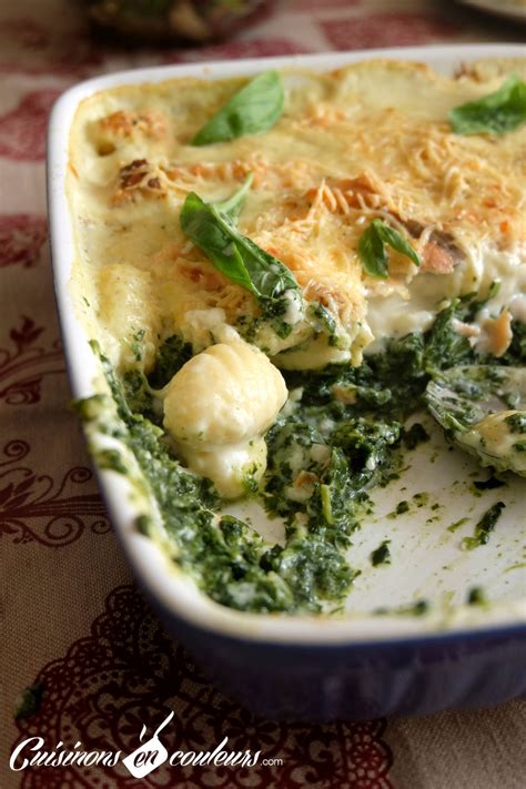 Gratin De Gnocchis Au Saumon Fum Et Aux Pinards Cuisinons En Couleurs