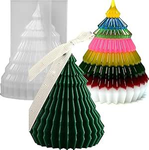 Amazon Zqysing Christmas Tree Candle Molds Inch Christmas