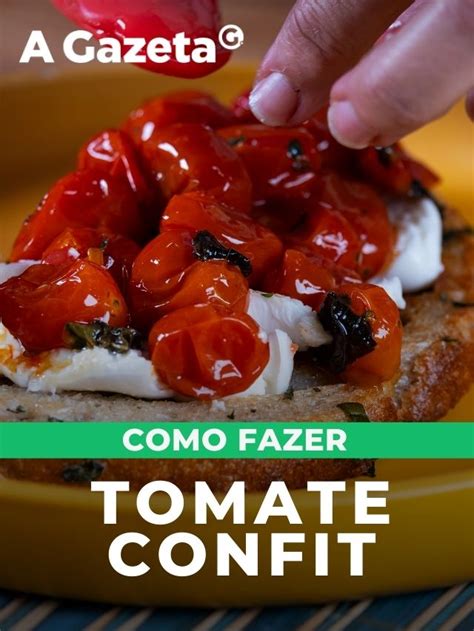 Como Fazer Tomate Confit