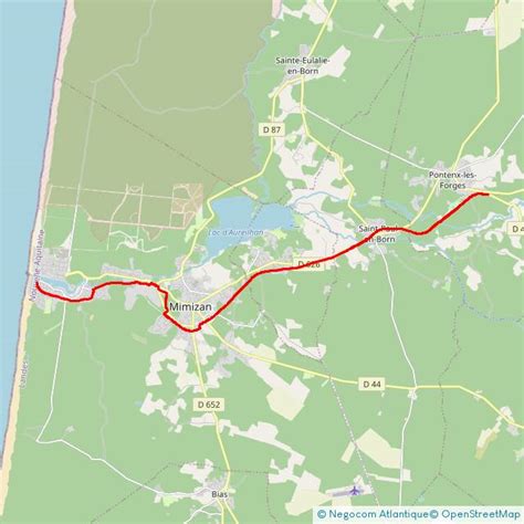 Piste Cyclable Pontenx Les Forges Mimizan Plage Guide Des Landes