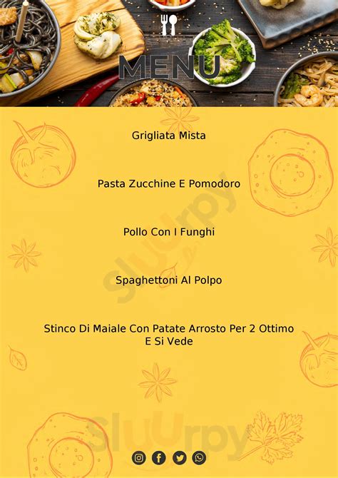 Menù Trattoria Da ciccio Corato specialità e piatti del Menu Fuudies