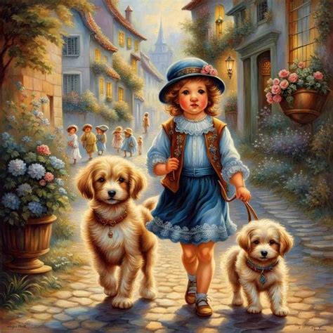 Пазл «Прогулка» из 100 элементов | Собрать онлайн пазл №292681