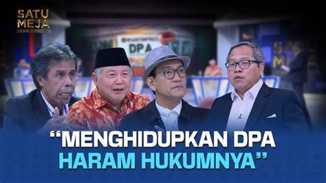 Refly Harun Soroti Perubahan Wantimpres Jadi DPA DPA Ini Makhluk Apa