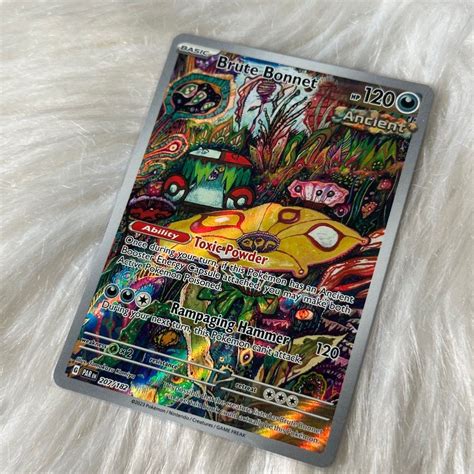 TCG POKEMON Brute Bonnet 207 182 Illustration Rare Scarlet Violet