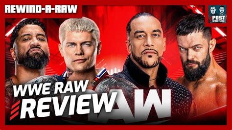 Season Premiere WWE Raw 10 16 23 Review REWIND A RAW YouTube