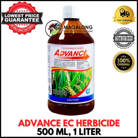 Advance Ec Herbicide Ml Liter Shopee Philippines