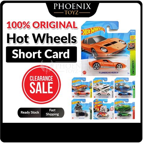 PhoenixToyz 100 Original Kereta Mainan Hot Wheels Matchbox Murah Lawa Short Card Boleh Pilih
