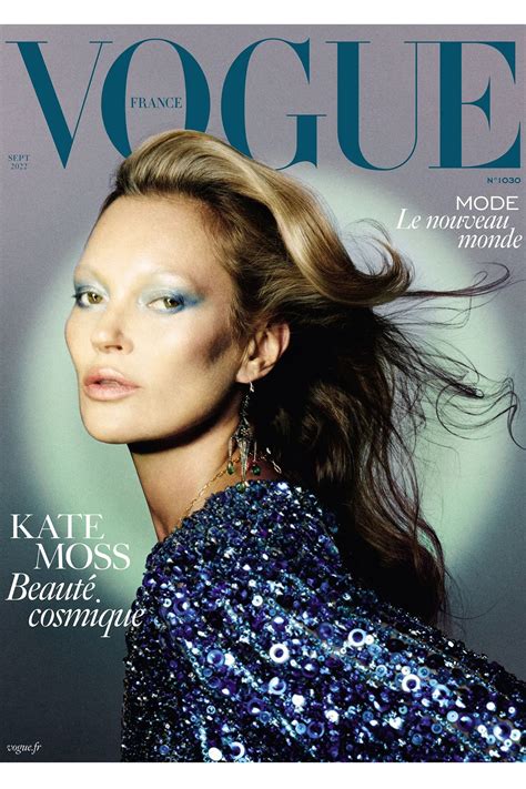 Kate Moss 凱特摩絲 Vogue法國版2022年9月號 娛樂版｜popdaily 波波黛莉