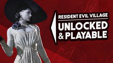 Resident Evil Village How To Play As Lady Dimitrescu Heisenberg