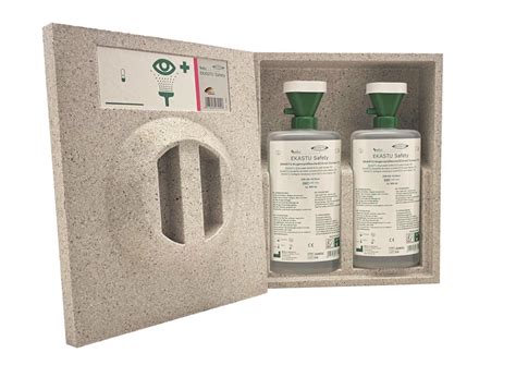 Caja Para 2 Lavaojos De 600 Ml