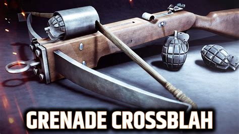 Battlefield New Weapon Grenade Crossbow Gameplay Multiplayer