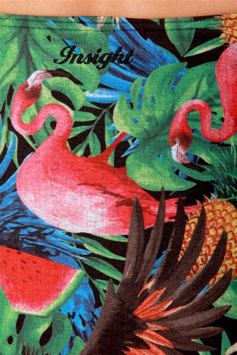 Insight Tropico Bandeau Print Bikini Bandeau Bikini