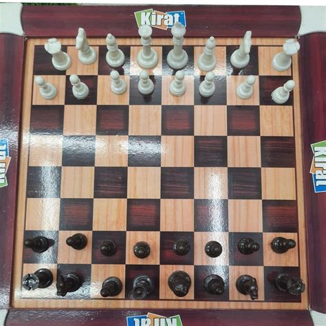 Brown Base Square Wooden Chess Set Size X Inch Lxw At Rs Set