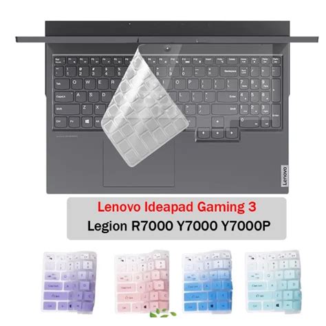 Silicone Laptop Keyboard Cover Protector Skin For Lenovo Ideapad Gaming 3 Legion 5 15ach6h