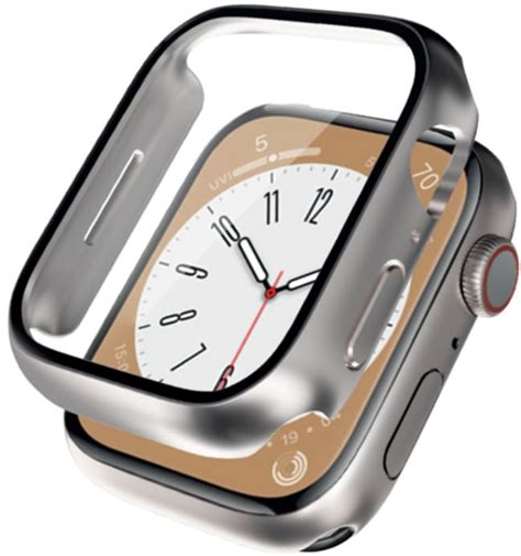 Crong Hybrid Watch Case Tempered Glass Apple Watch Se