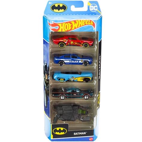 Hot Wheels Batman Vehicle 5 Pack Entertainment Earth