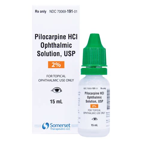 Somerset Pilocarpine HCI Ophthalmic Solution 2% - 15mL