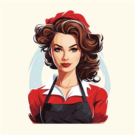 Premium Vector Women Chef