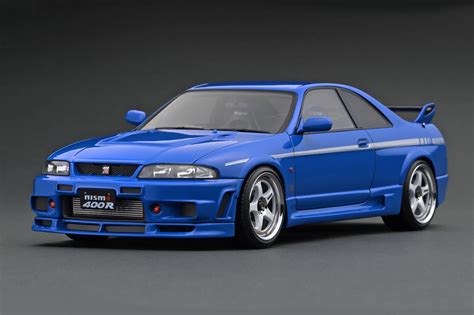 Ignition Model Nismo R33 Gt R 400r Blue With Engine Ig2813