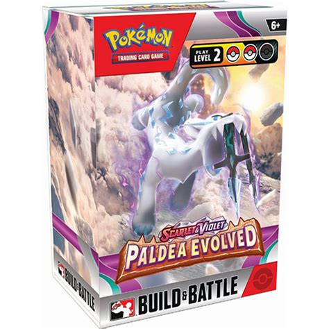 Pokemon Cards Scarlet Violet Paldea Evolved Build Battle Box