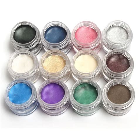 Wholesale Pigment Eye Makeup 12 Color Eyeliner cream eyeshadow cream ...