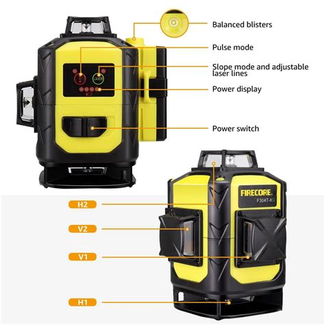 Buy Firecore Laser Level F T Xg Lines D Green Self Leveling