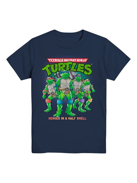 Viacom Boys Teenage Mutant Ninja Turtles Graphic T Shirt Sizes 4 18