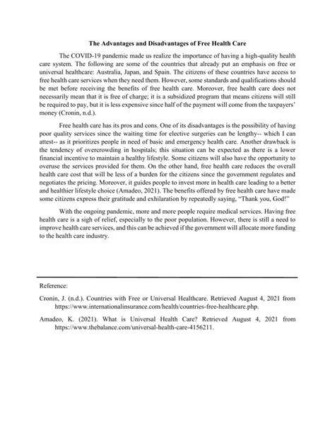 healthcare pros cons  balanced analysis