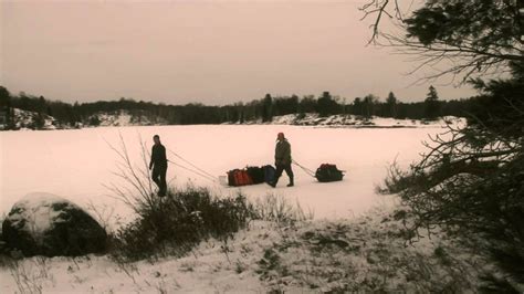 Winter Camping In The Kawartha Highlands Provincial Park Part 1 Youtube