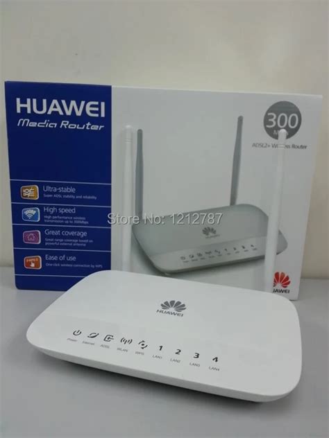 Unlock Original Huawei HG532D ADSL Wireless Modem Router Machine Cat