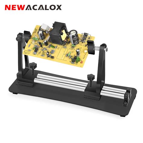 Newacalox Circuit Board Holder Adjustable Portable Pcb Soldering Clamp