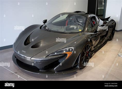 powerful 2015 McLaren P1 hybrid supercar Stock Photo - Alamy