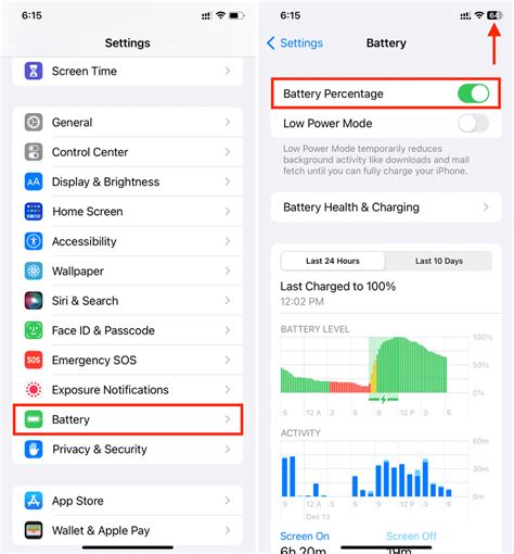 Comment Voir Le Pourcentage De Batterie Sur Iphone Et Autres