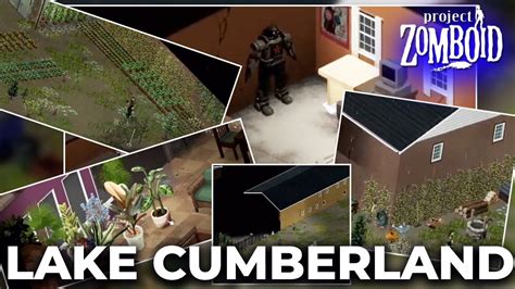 Project Zomboid Base Building Exploring Lake Cumberland Map Mod Ep2