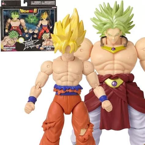 Set De Figuras Dragon Ball Dragon Stars Goku Ssj Y Broly Meses Sin