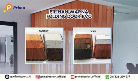 Folding Door Pvc Mataram Solusi Praktis Penyekat Ruangan