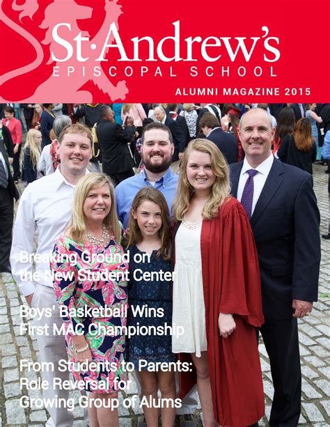 St. Andrew's Alumni Magazine 2015 by St. Andrew's Episcopal School - Issuu