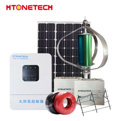 Htonetech 50 Watt Solar Panel Mono Wind Turbine Electricity Production China Solar And Wind Off