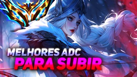 TIER LIST OS MELHORES ADCS PARA SUBIR DE ELO EM 2024 YouTube