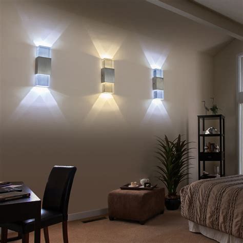 Led Wall Lamp Wall Sconce Light 2W knob switch indoor use AC85 265V new ...