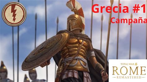 Campaña con Grecia Muy Dificil en Rome Total War Remastered episodio