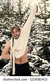 Thousand Naked Man In Snow Royalty Free Images Stock Photos Pictures Shutterstock
