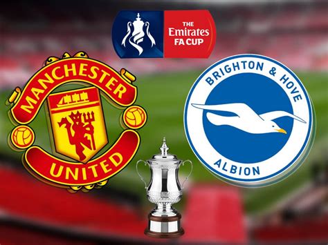 Manchester United V Brighton Fa Cup Semi Final Club Wembley Package