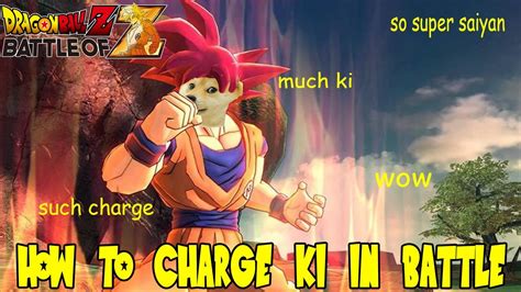 Dragon Ball Z Battle Of Z How To Charge Ki Power Up During Battle