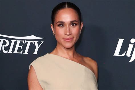 Meghan Markle Returns To Red Carpet For Variety Power Of Women Gala