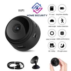 Jual Ip Cam A Mini Spy Wifi Hd P Smart Cctv Wireless Kamera Ir Cam